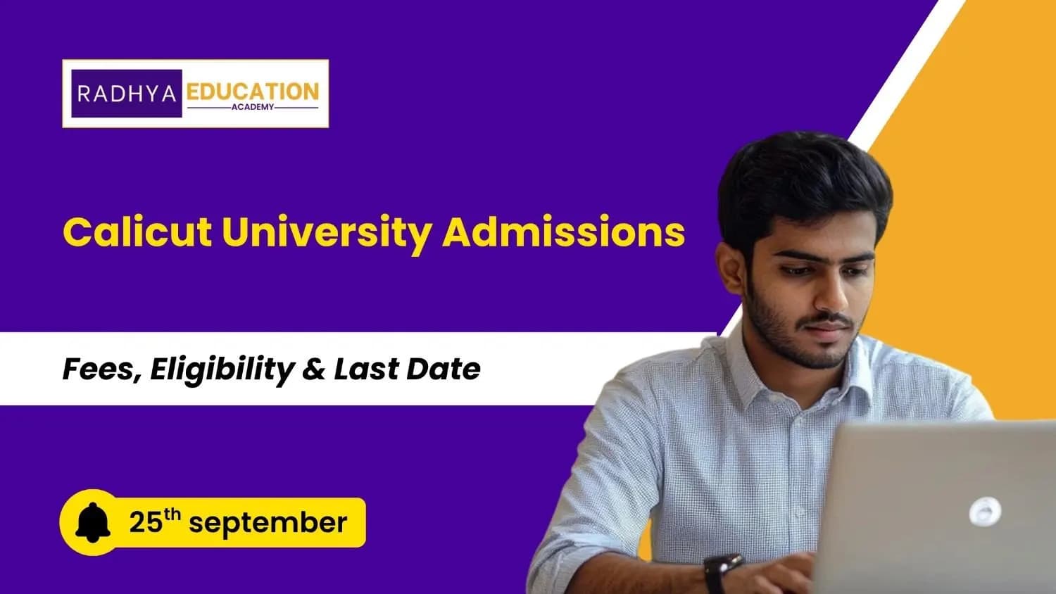 University of Calicut Distance Courses Admission 2026