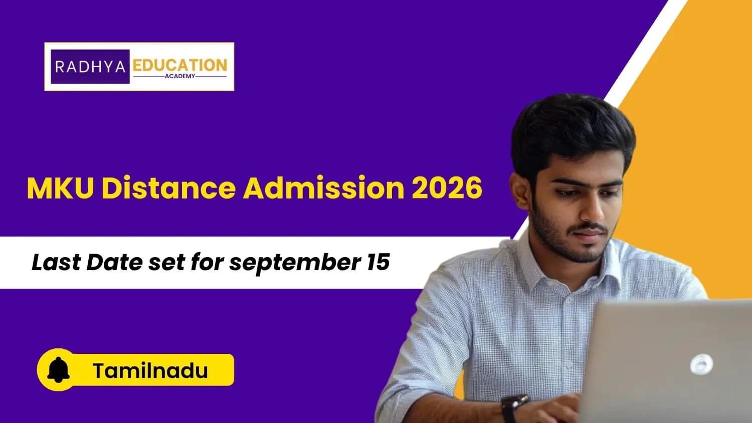 MKU Distance Admission 2026: Last Date & Courses